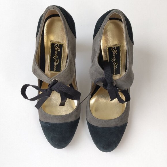 NWOT Beverly Feldman Best Suede Pump sz 7 - Picture 3 of 11